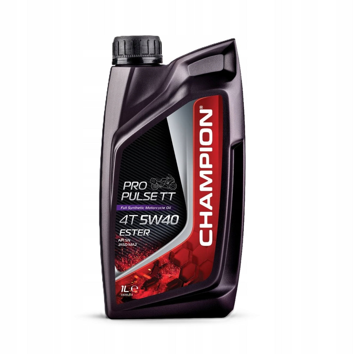 Synthetic Engine Oil CHAMPION MOTO PROPULSE TT 5W40 4T Capacity 1L