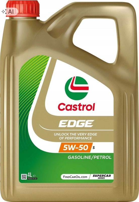 Synthetic oil Castrol 5W50 S SUPERCAR SERIES