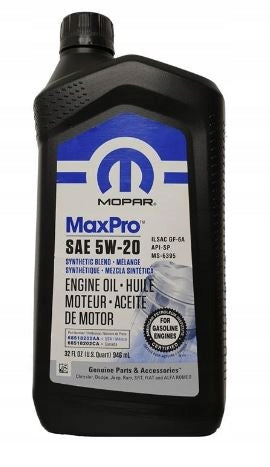 Synthetic oil Mopar MaxPro 1L 5W-20