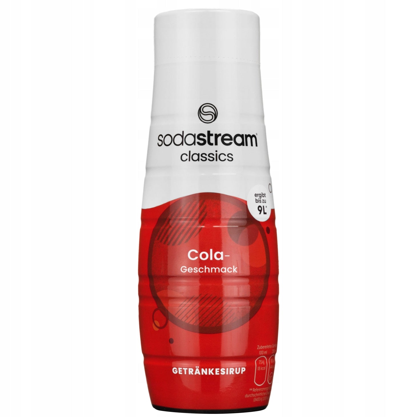 Syrup concentrate cola classic for saturator SodaStream 9L drink with 440 ml Brand SodaStream