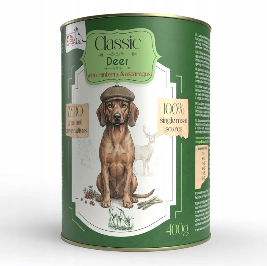 Syta Micha Classic deer with cranberries 400g