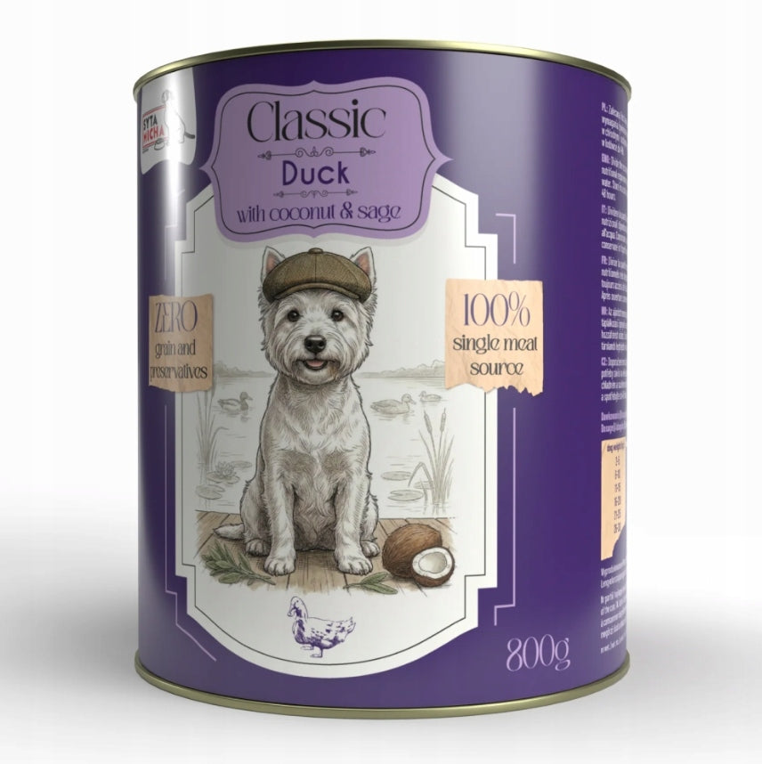 Syta Micha Classic duck with coconut 800g