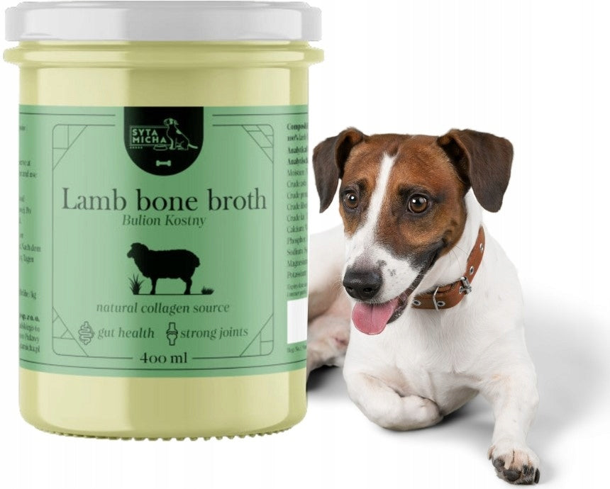 Syta Micha Lamb Bone Broth for Dog 400ml