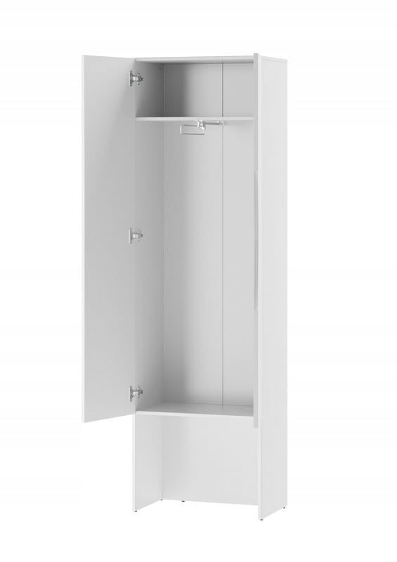 Schrank Szynaka Meble Lucca 2D, weiß 