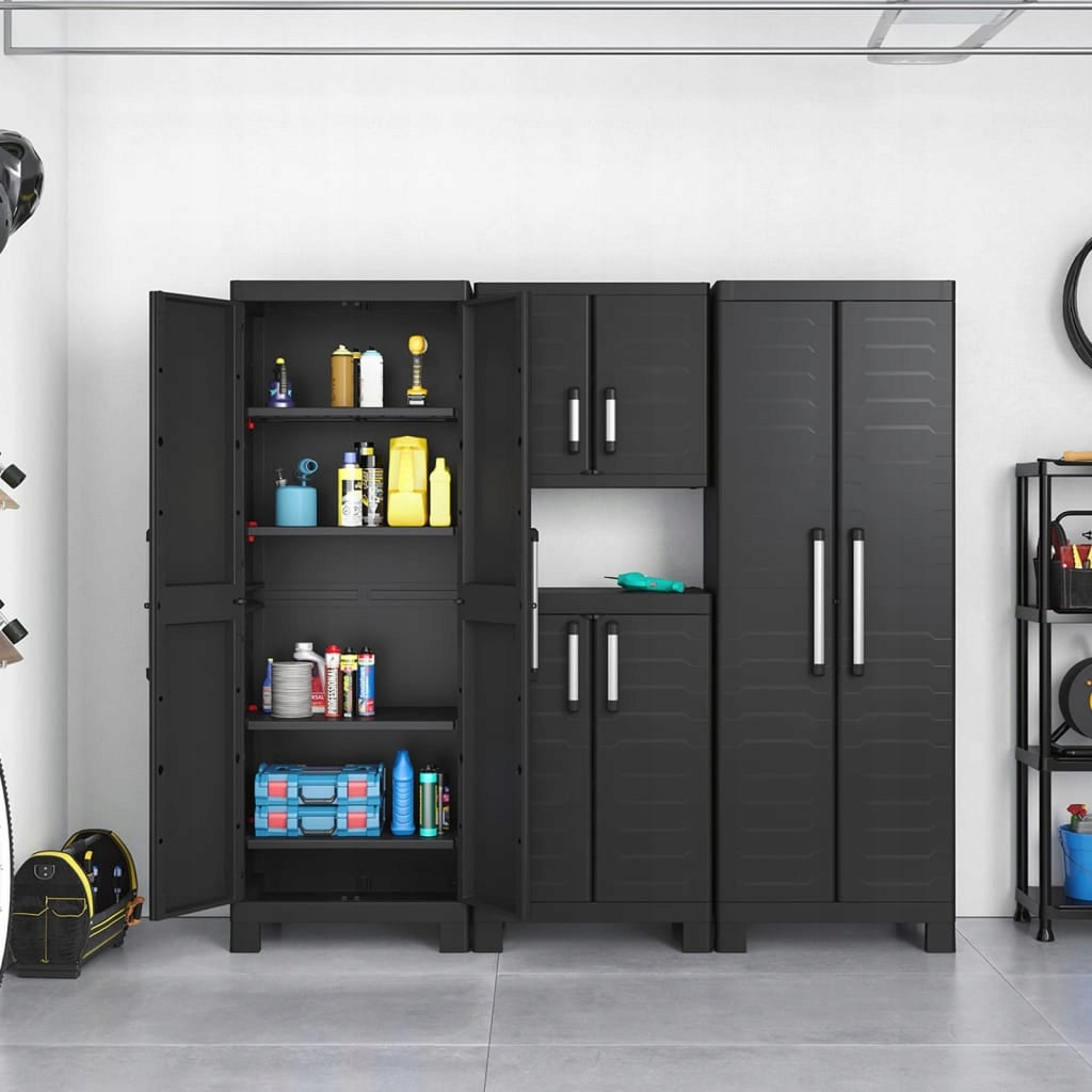 Keter Hochschrank Detroit, schwarz 