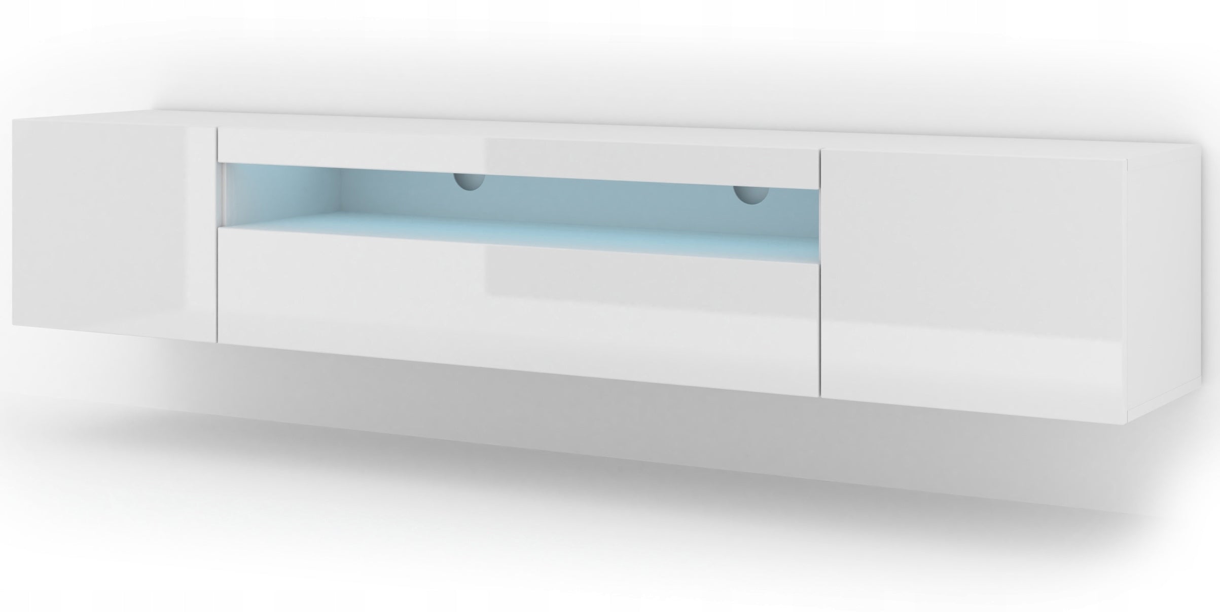 TV-Ständer Aura 200 weiße LED 