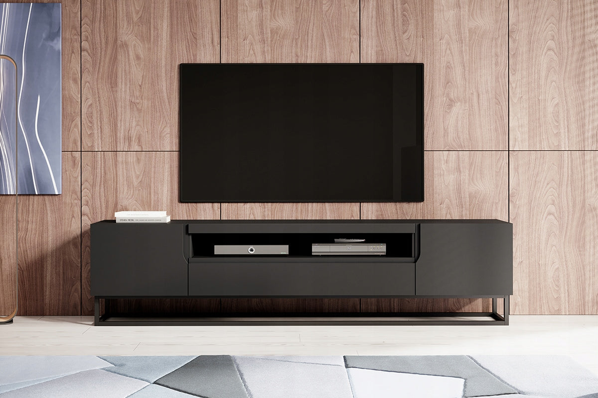 TV-Ständer Bogart Loftia 200, schwarz 