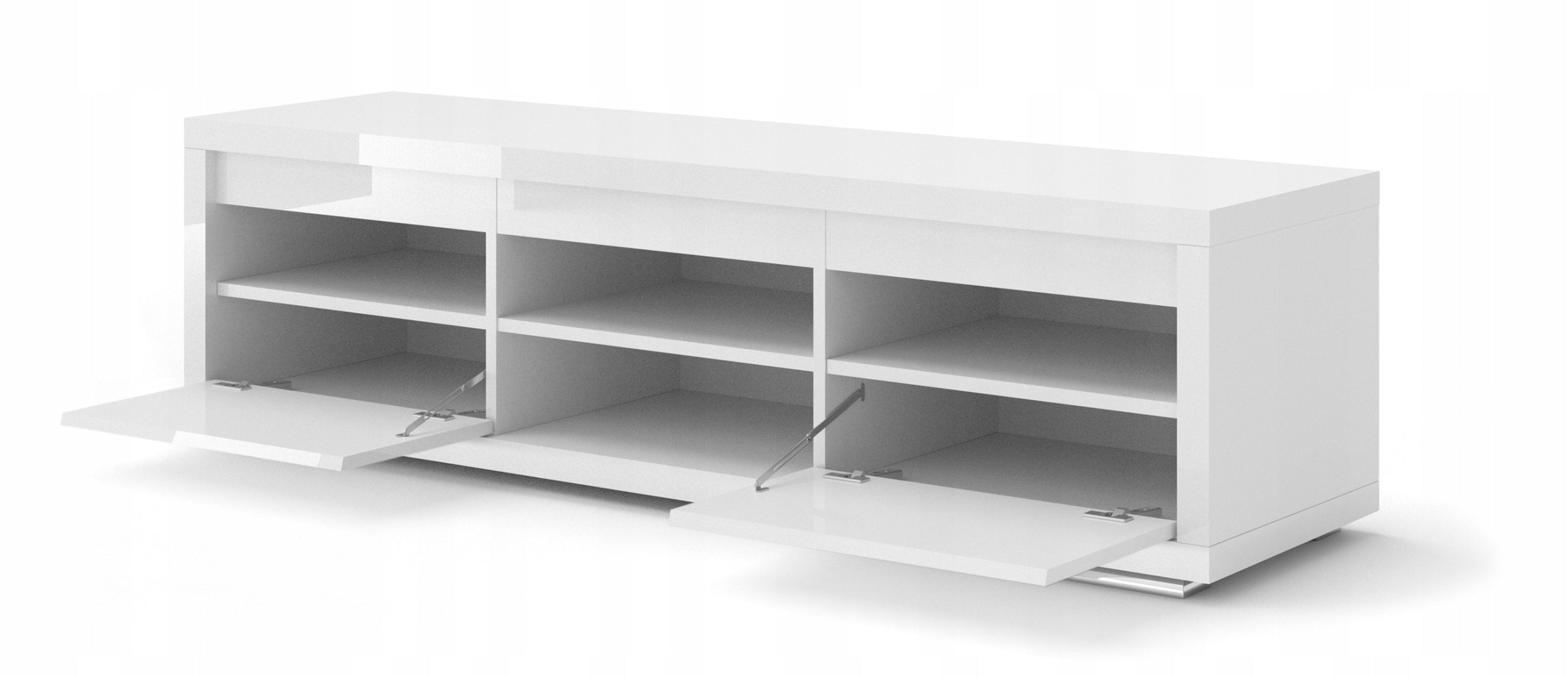 TV-Tisch Nordic Bianco 3, weiß 