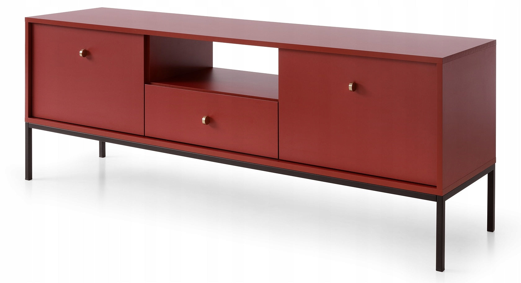TV-Tisch AKL Furniture Mono MRTV154, rot 