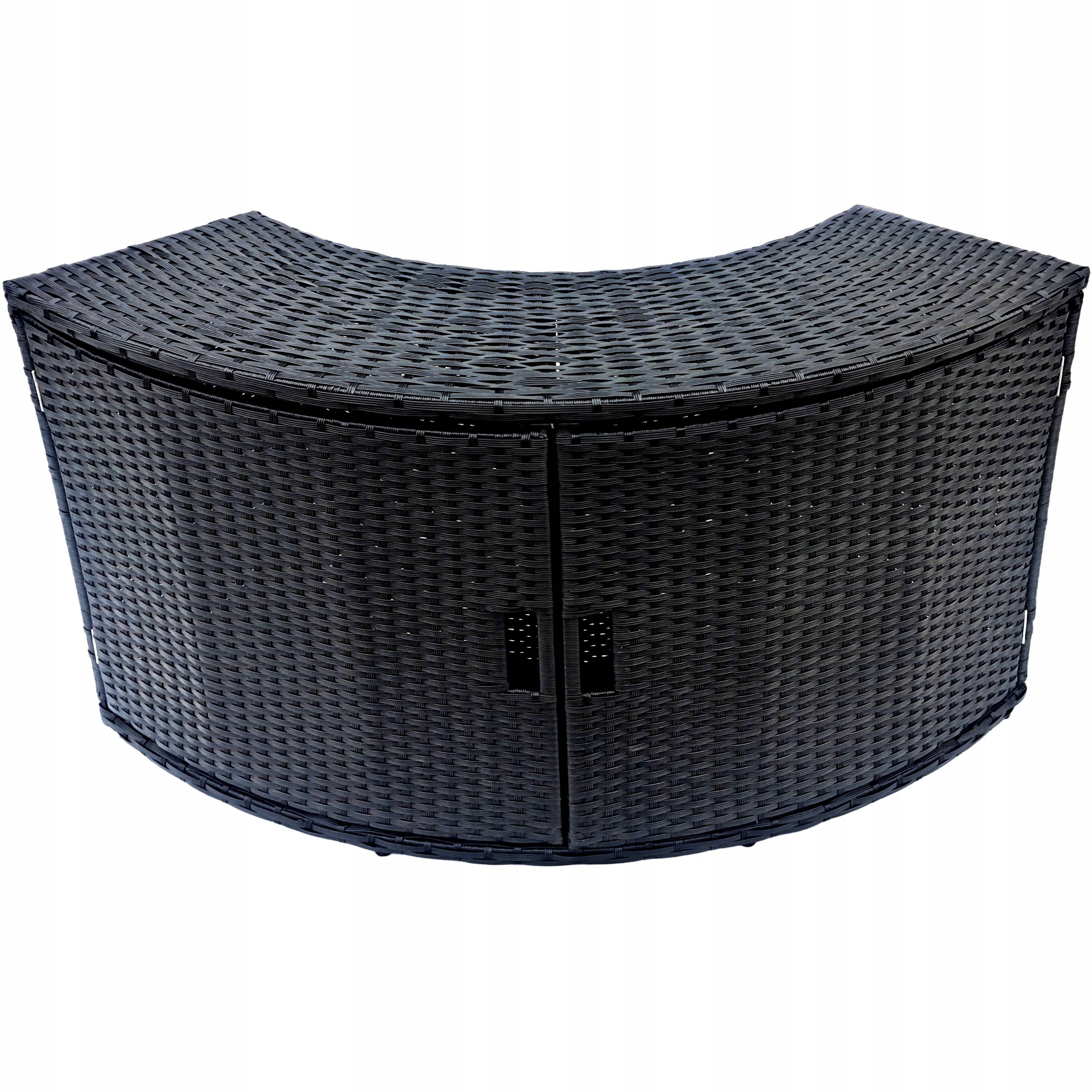 Quadratischer Whirlpool-Schrank mit Türen Thunder, 112 x 30 x 58,5 cm 