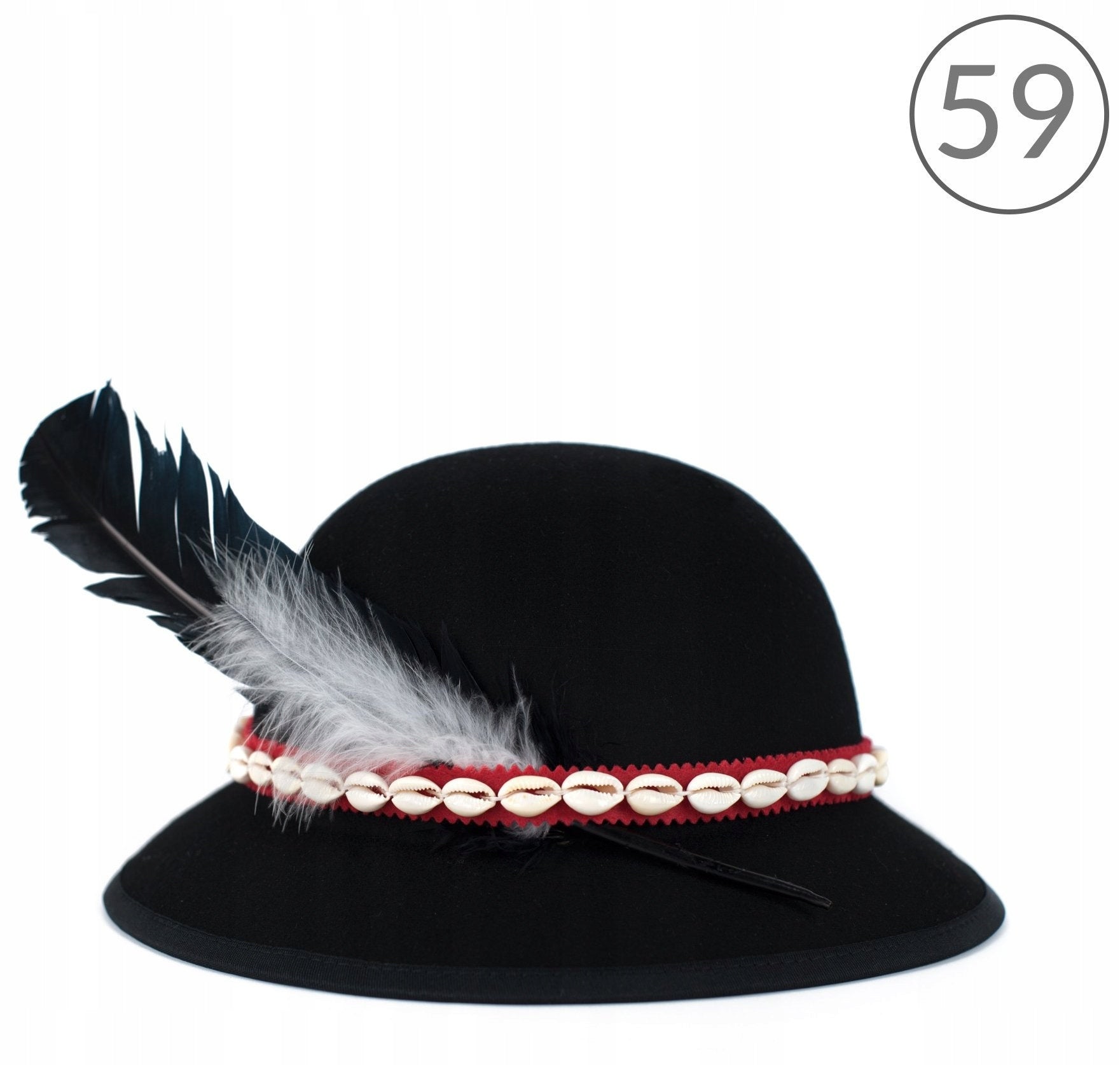 Hut für Damen Art of Polo cz16232-9, schwarz 