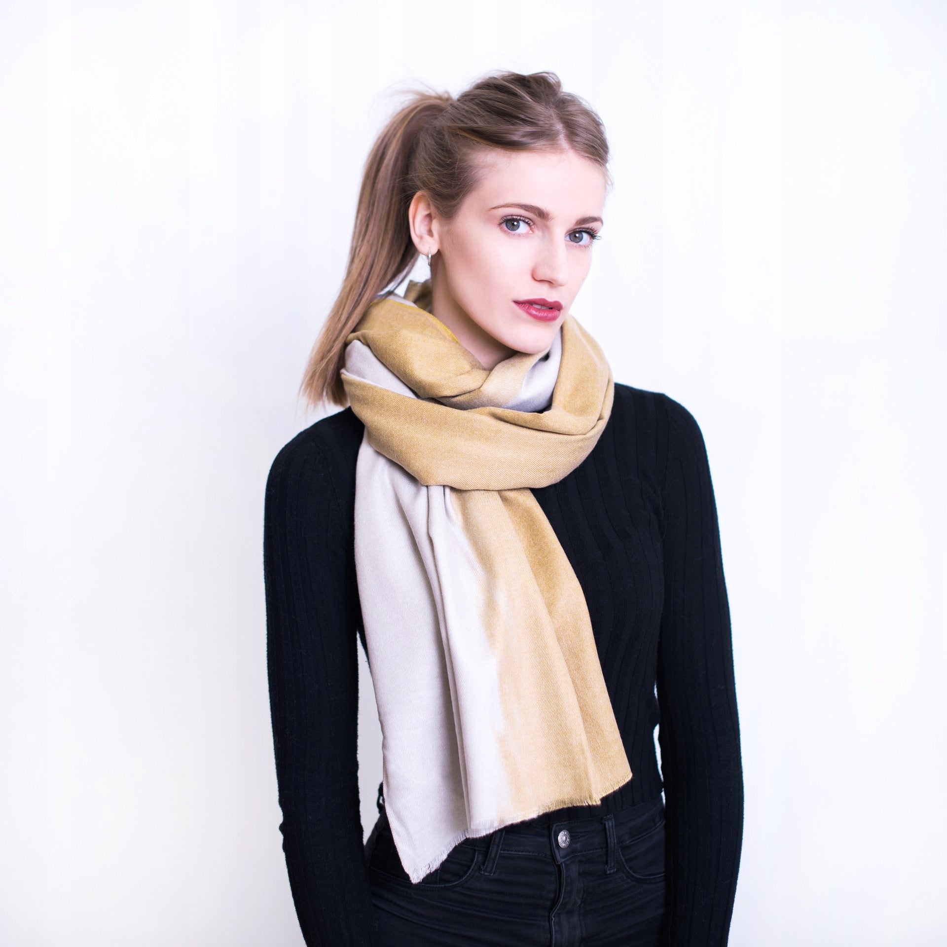 Schal für Damen, blau 