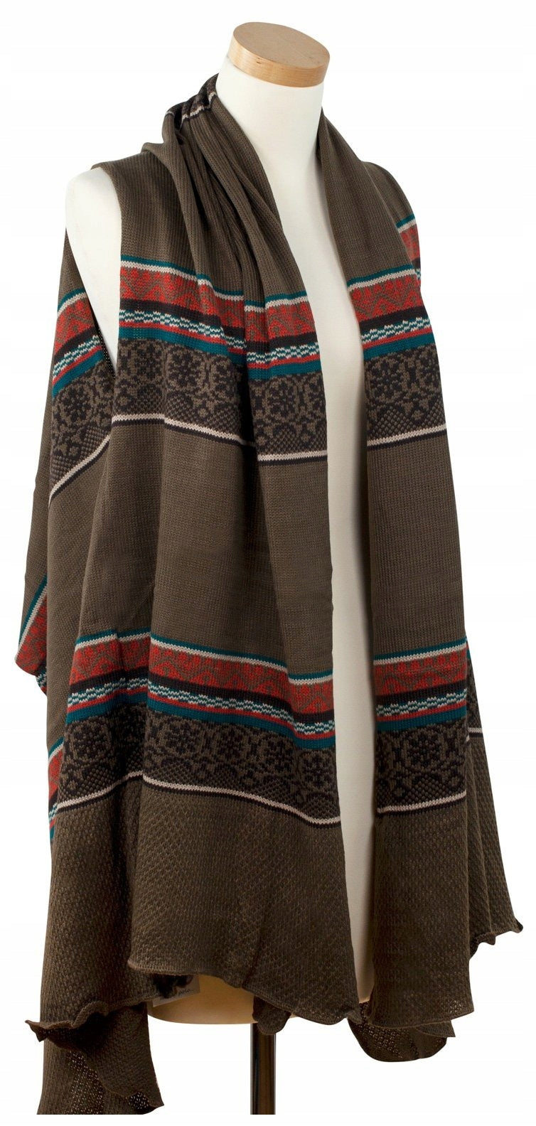 Schal für Damen Art of Polo, braun 