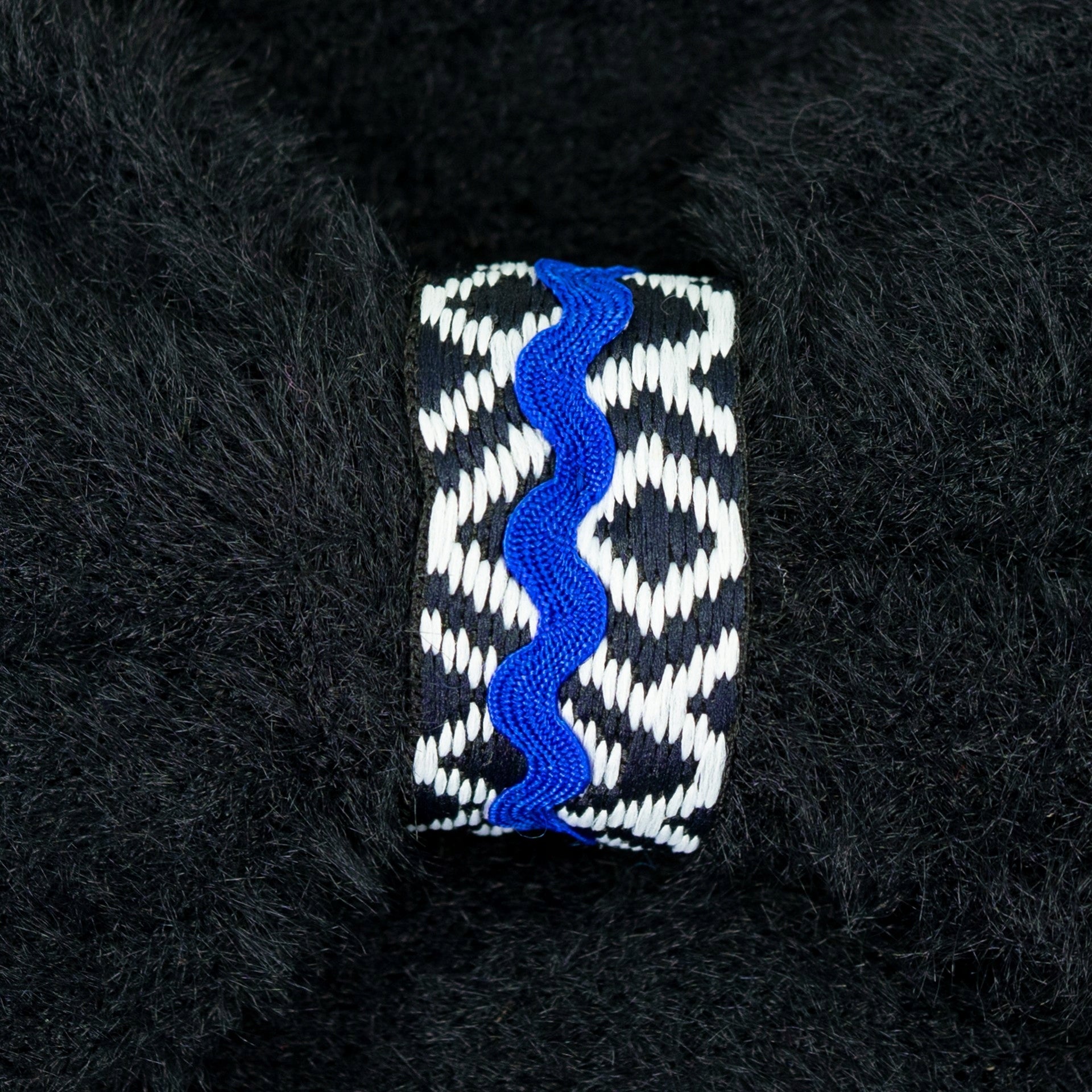 Art of Polo Stirnband für Mädchen, cz20929-2, Schwarz/Blau 