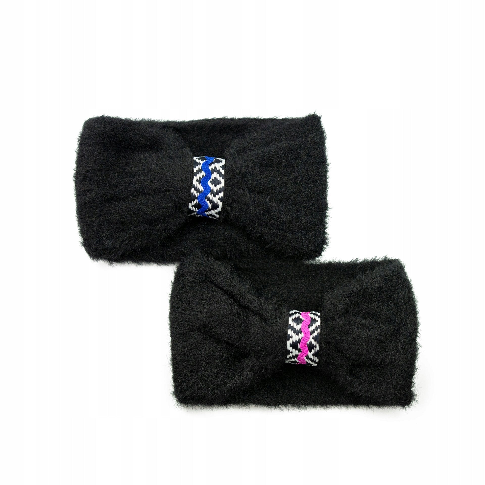 Art of Polo Stirnband für Mädchen, cz20929-2, Schwarz/Blau 