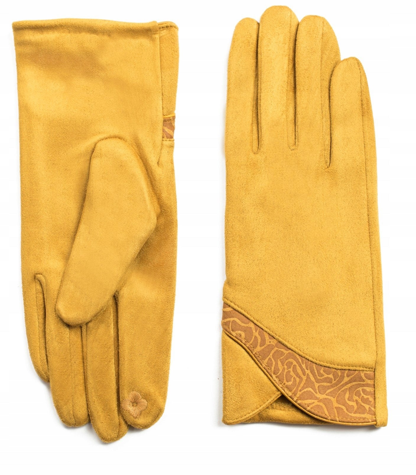 Handschuhe für Damen Art of Polo, gelb 