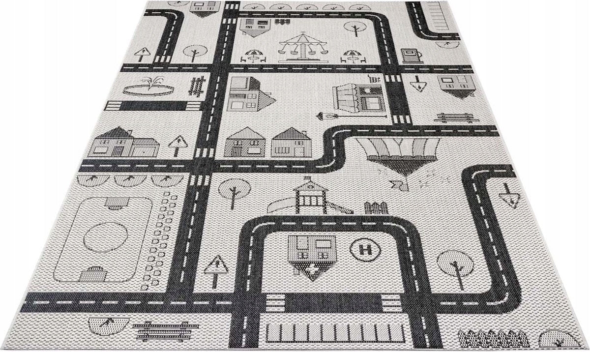 Kinderteppich City 160x230 cm 