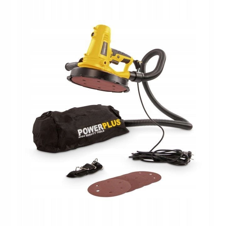 Schleifmaschine für Gipswände 1220 W, Ø225 mm POWX0478 POWERPLUS X 