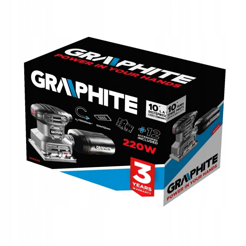 Flachschleifer Graphit 220W 59G320 