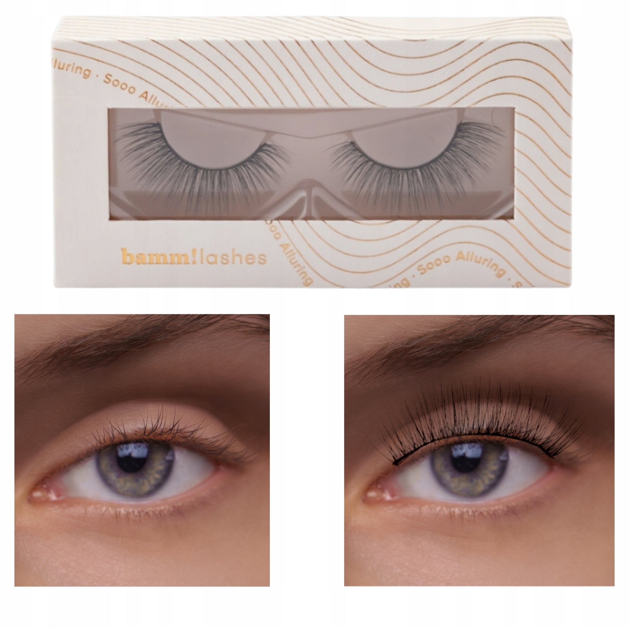 Bamm!Lashes Falsche Wimpern sooo verführerisch 