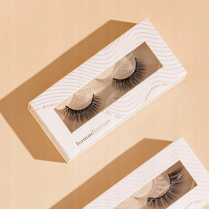 Geklebte Wimpern Bamm!Lashes Falsche Wimpern Außergewöhnliche Puppe 