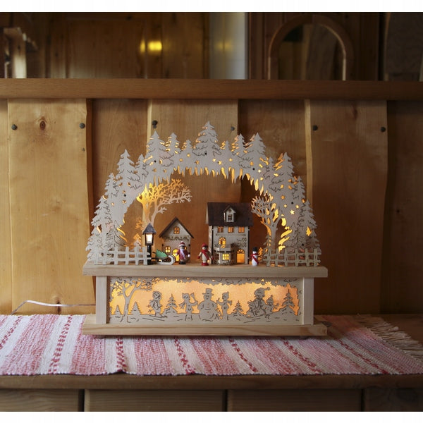 LED-Kerzenständer aus Holz 270-56 Rosenheim 270-56 