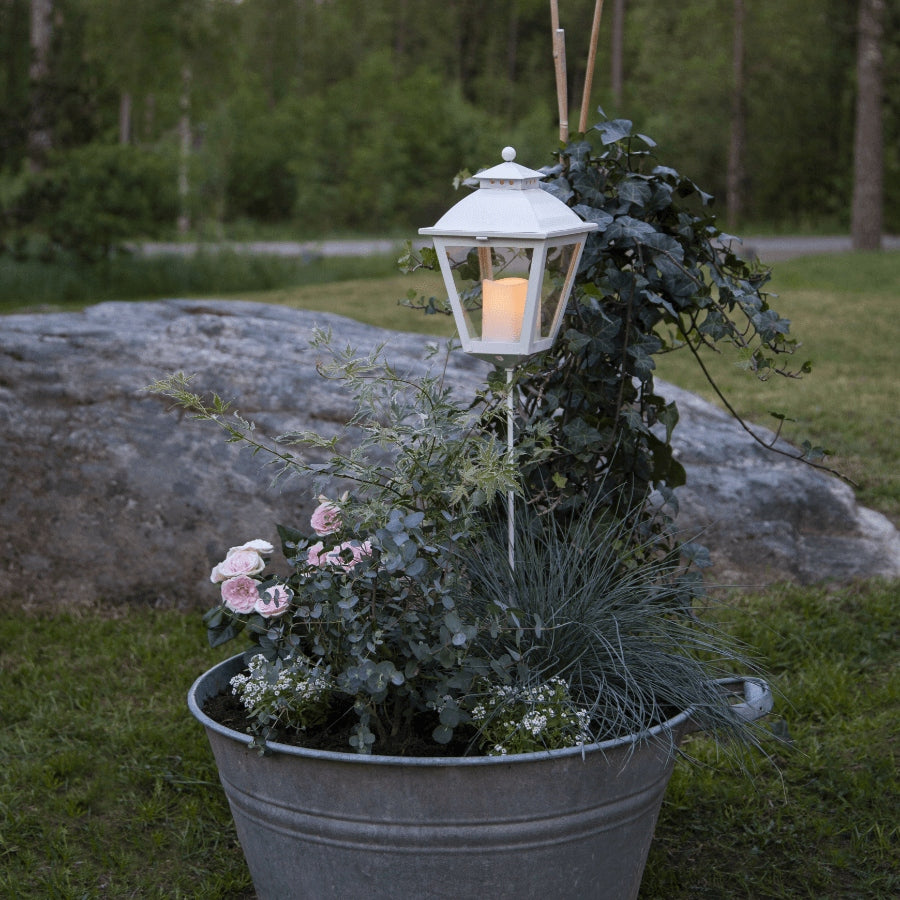 LED-Grablicht mit Batterien, weiß, AAA, 0,03 W, 15,5 x 84 cm, Serene 064-57 