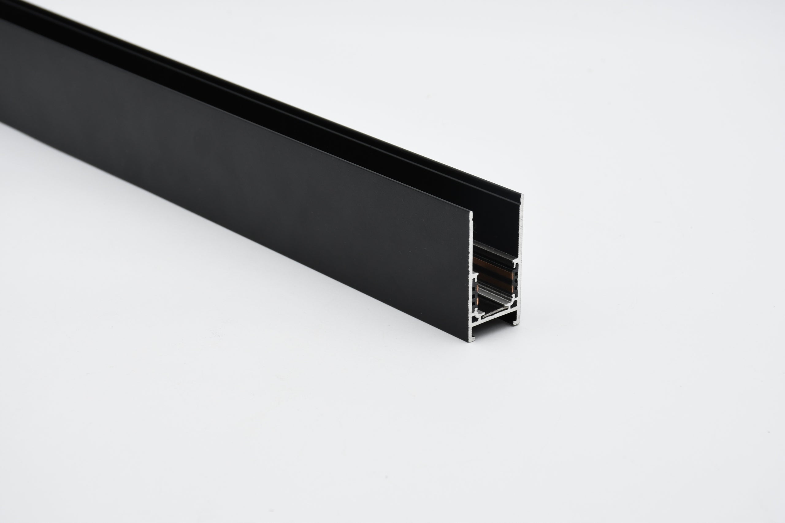 Magnetischer Oberflächenbus 1 m 48 VDC Schwarz Smart Track 