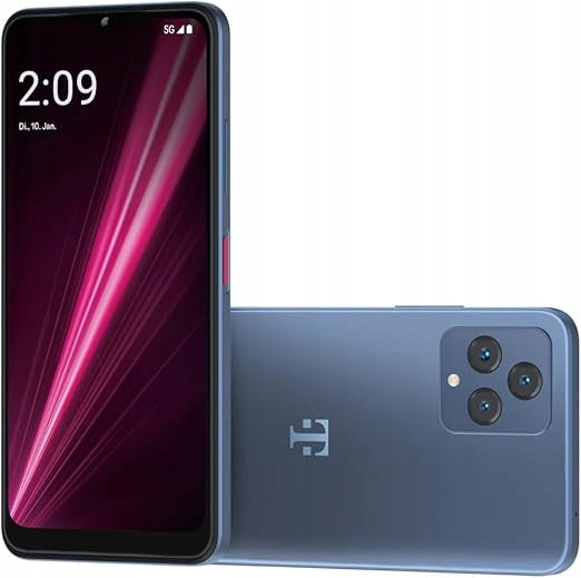 T PHONE 5G 4/64GB BLUE NEW + BACK + TEMPERED GLASS Brand T-Mobile