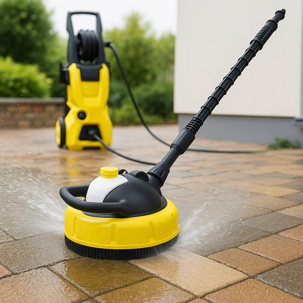 T-RACER BRUSH WITH TERRACE DISPENSER CUBES FOR KARCHER K2 K3 K4 K5 K6 K7 Packaging status original