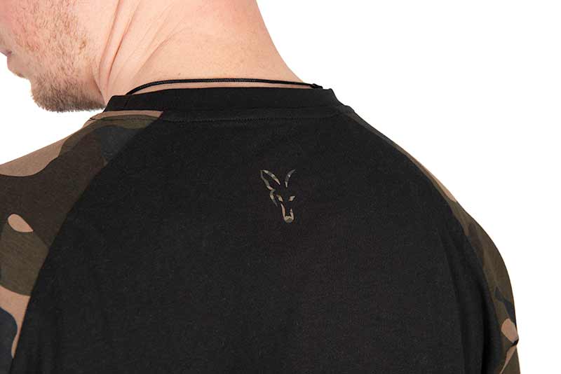 T-SHIRT BLACK/CAMO OUTLINE T-SHIRT Roz XXL FOX Brand Fox
