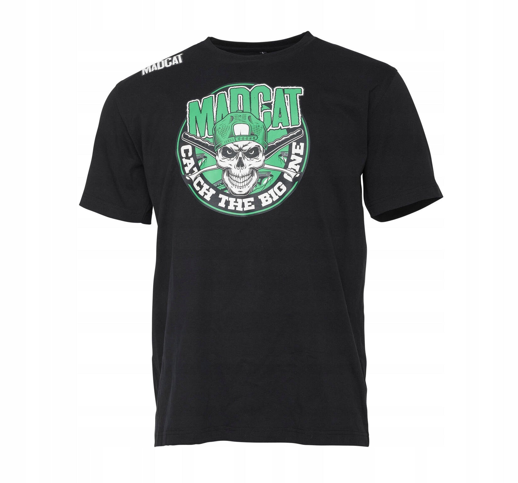 T-SHIRT DAM MADCAT SKULL-L