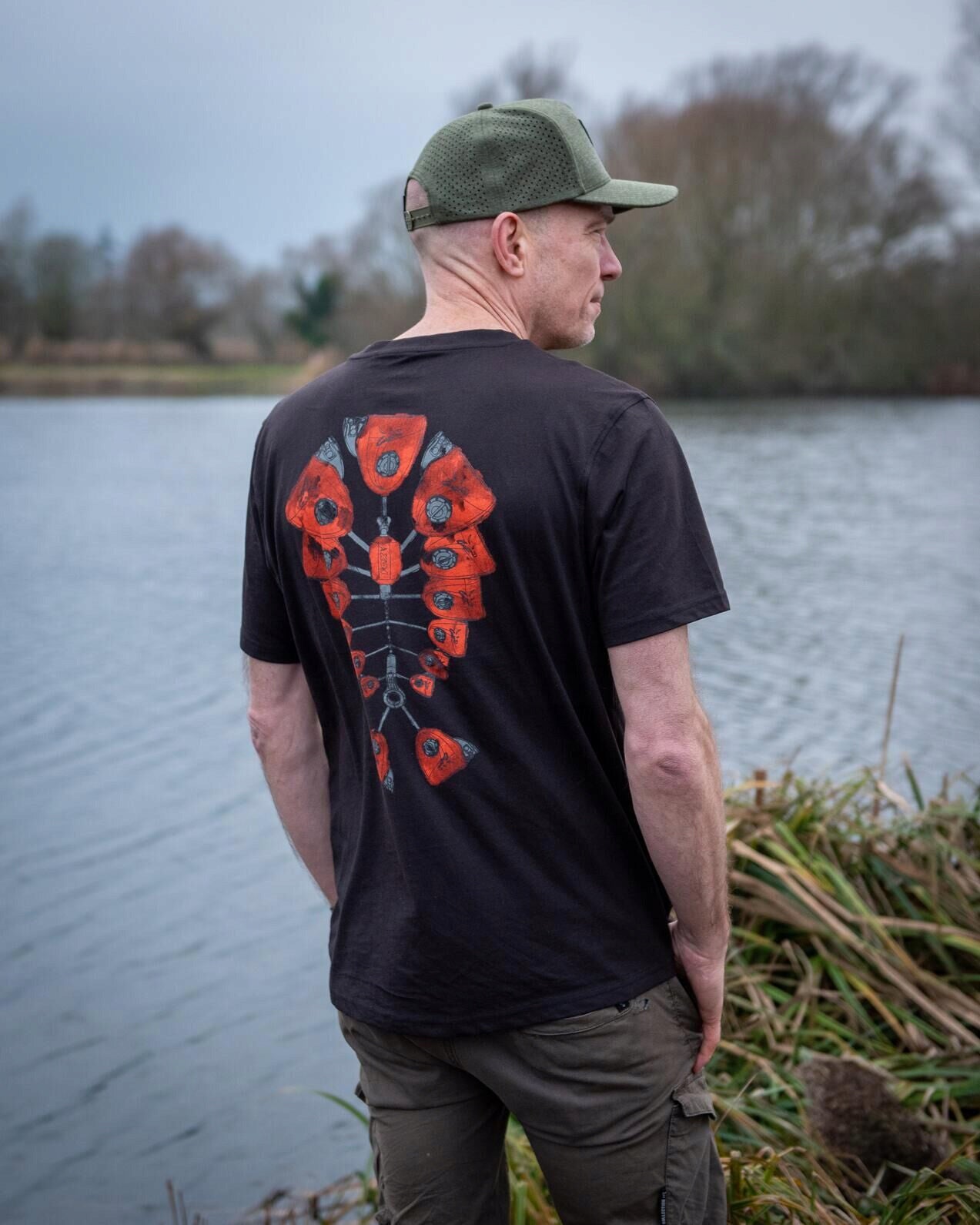 T-SHIRT FOX ORANGE INDICATOR T-XXL Neckline round