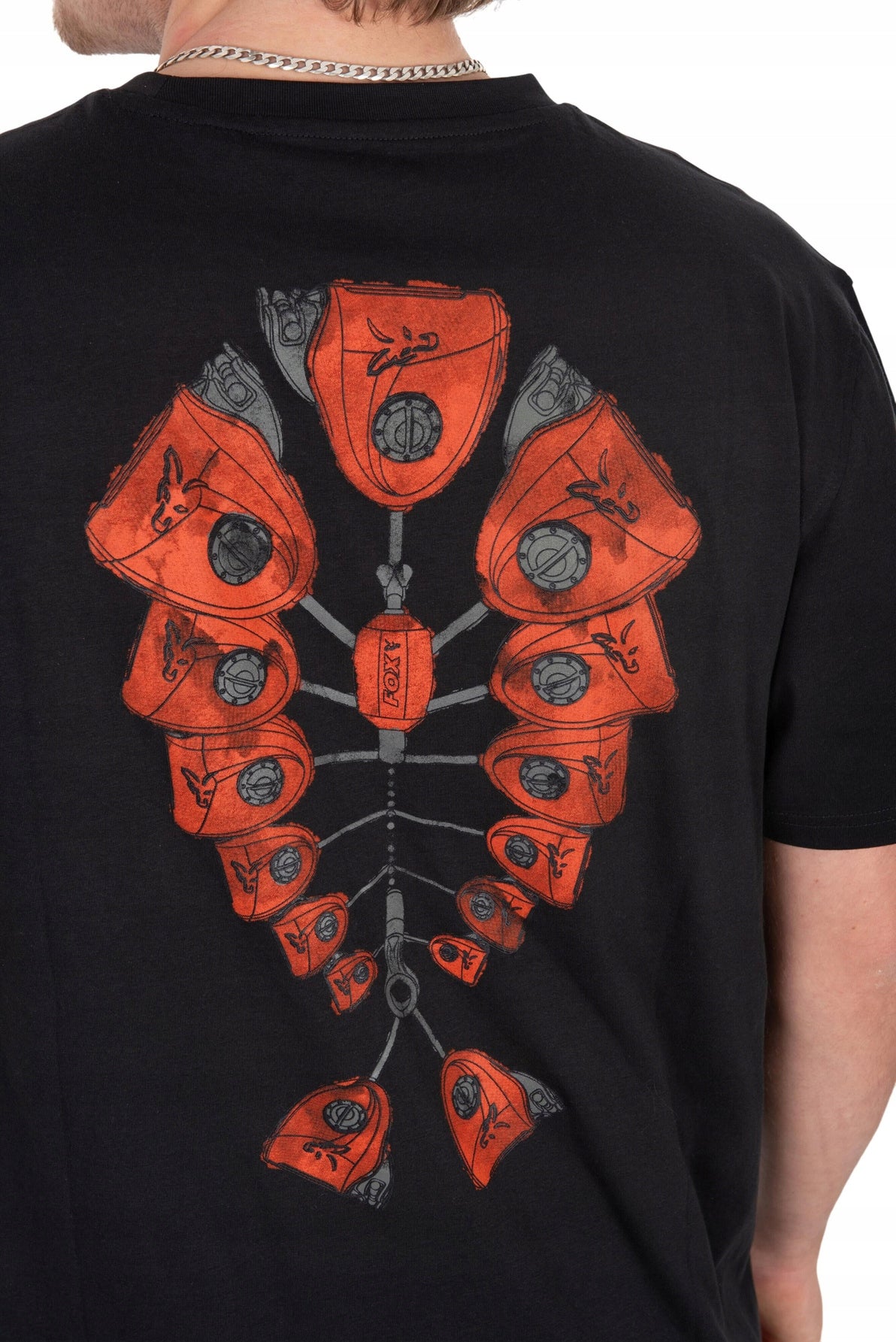 T-SHIRT FOX ORANGE INDICATOR T-XXL Size XXL