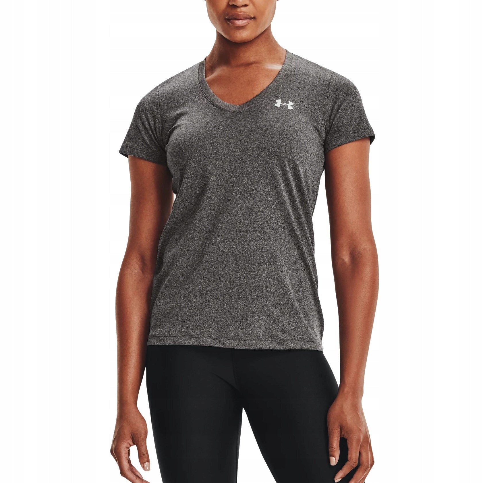 Marškinėliai moterims Under Armour, juodi