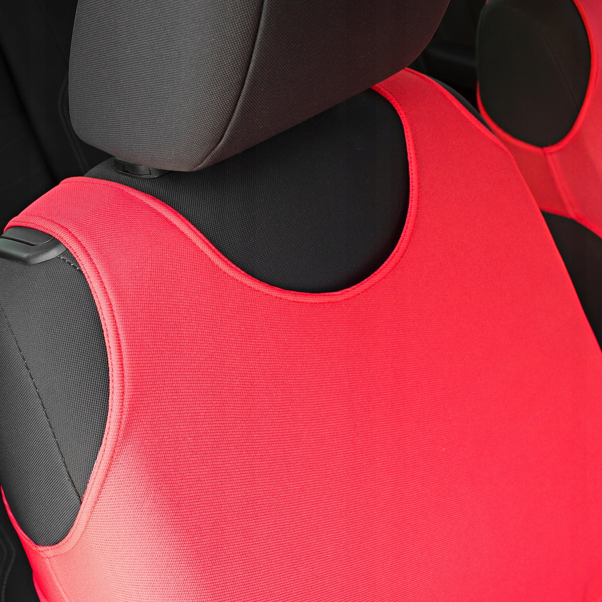 T-SHIRTS CAR SEAT COVERS REAR FRONT RED KPL UN Kind multipurpose