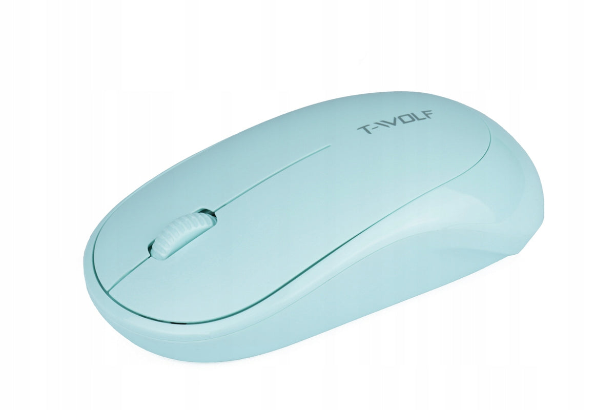 T-WOLF Q18 WIRELESS MOUSE OPTICAL MOUSE Color blue