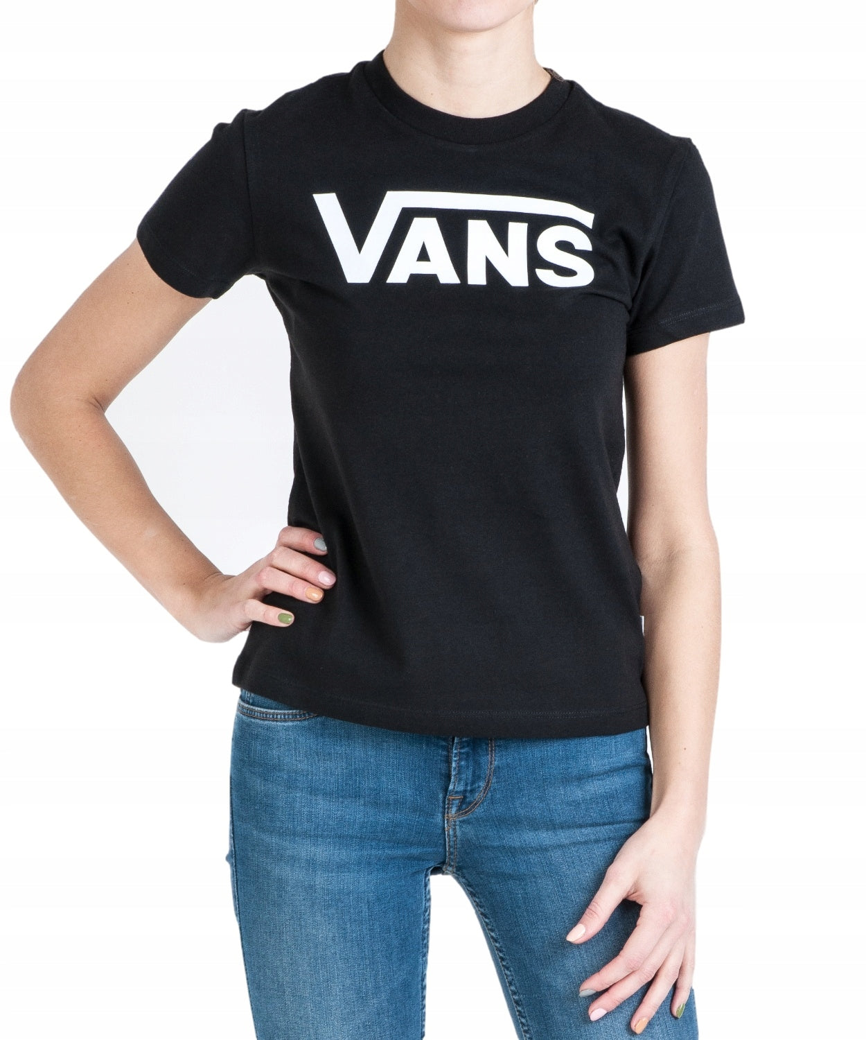 Marškinėliai moterims Vans Flying VN0A3UP4*BLK