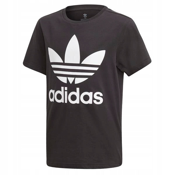 T-Shirt für Jungen Adidas Originals Trefoil Jr DV2905, schwarz 