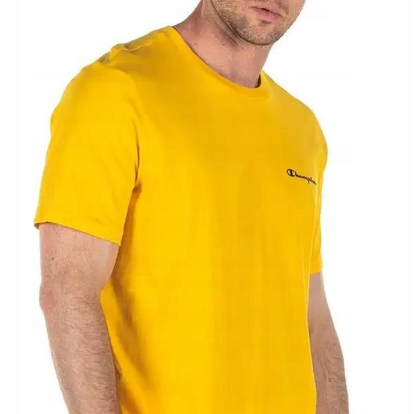 Champion Herren T-Shirt Legacy 218539YS019, Gelb 
