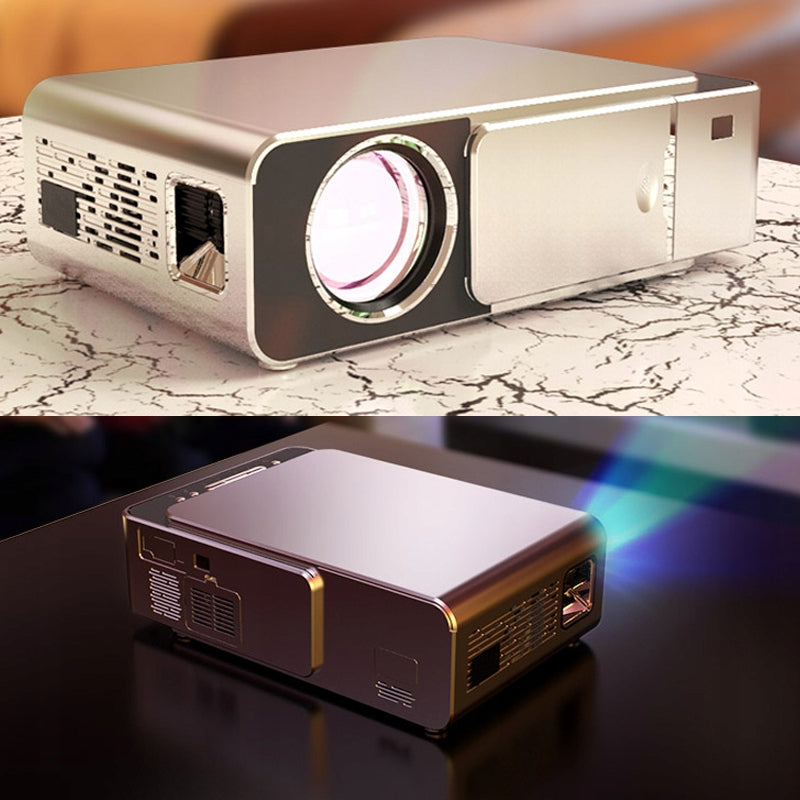 T8 Android Projector HDMI/USB/WiFi/Blue 1280*720 Color silver