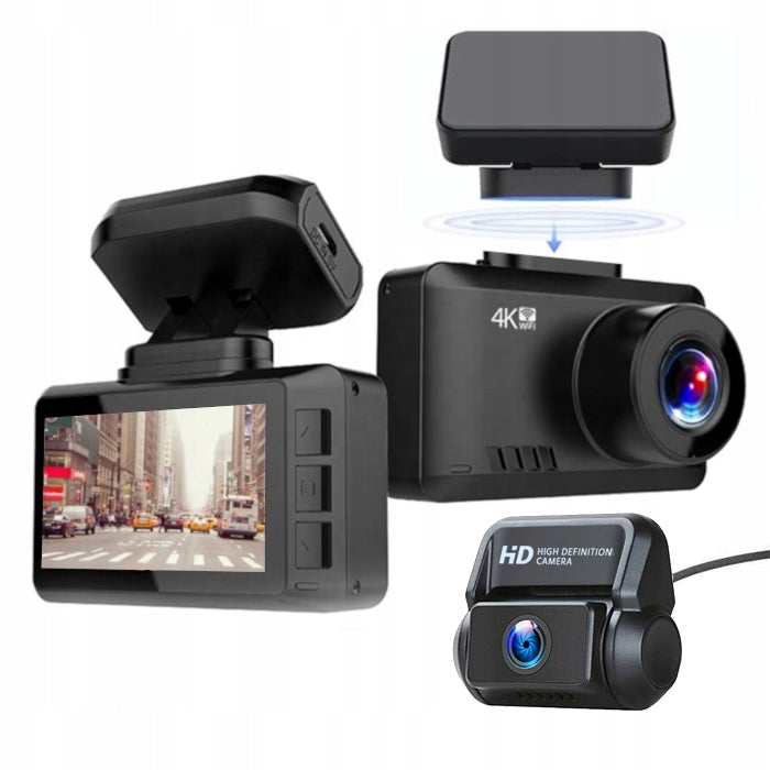 T8DUAL 4K Video Recorder IMX335 Wifi GPS