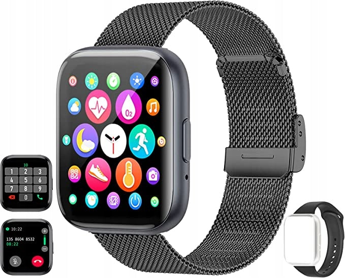 T99S Smartwatch 1.54" Fitness Tracker with Heart Rate & Step Counter