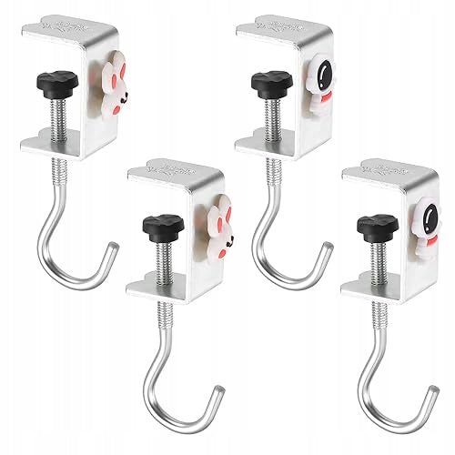 TABLE BAG HOLDER METAL ADJUSTABLE 360 4 PCS FOR HOME GIFT