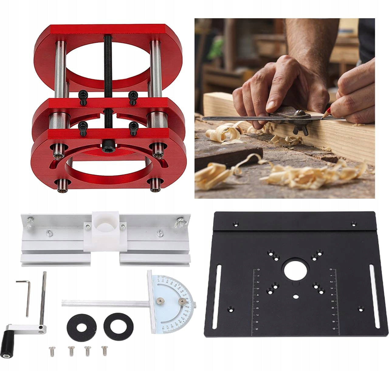 TABLE BASE FOR HIGH-SPINDLE MILLING MACHINE FOR WOODWORKING