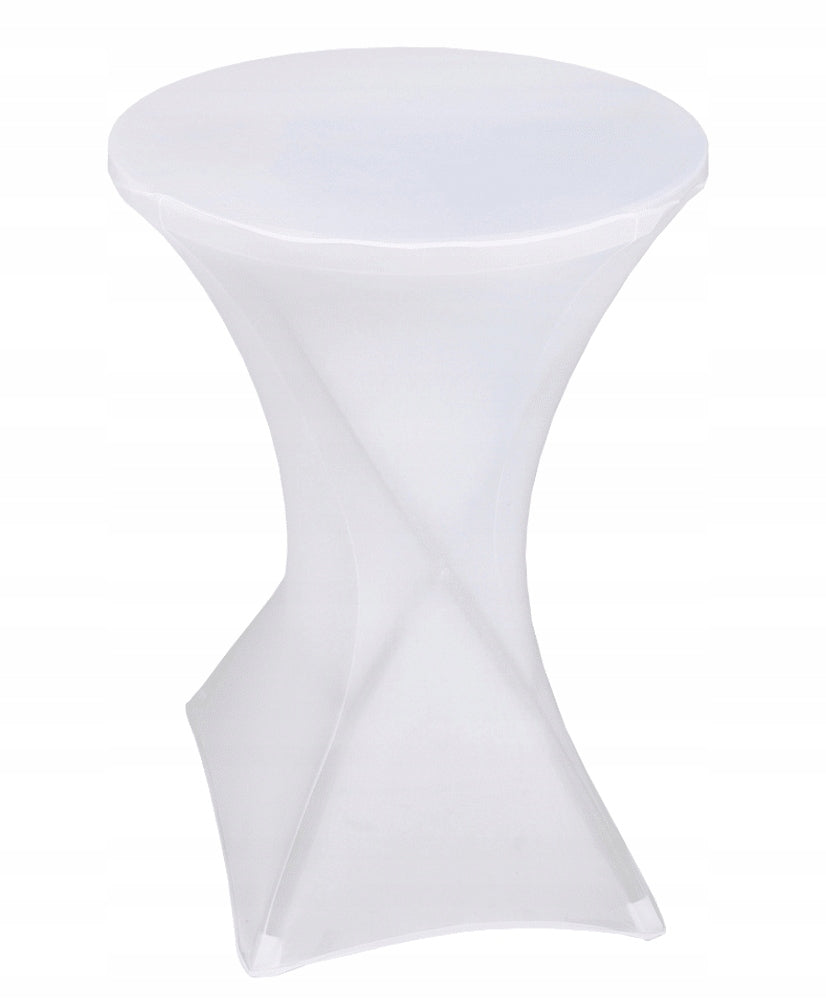 TABLE COVER TABLECLOTH ELASTIC BANQUET CATERING SPANDEX WHITE Color other