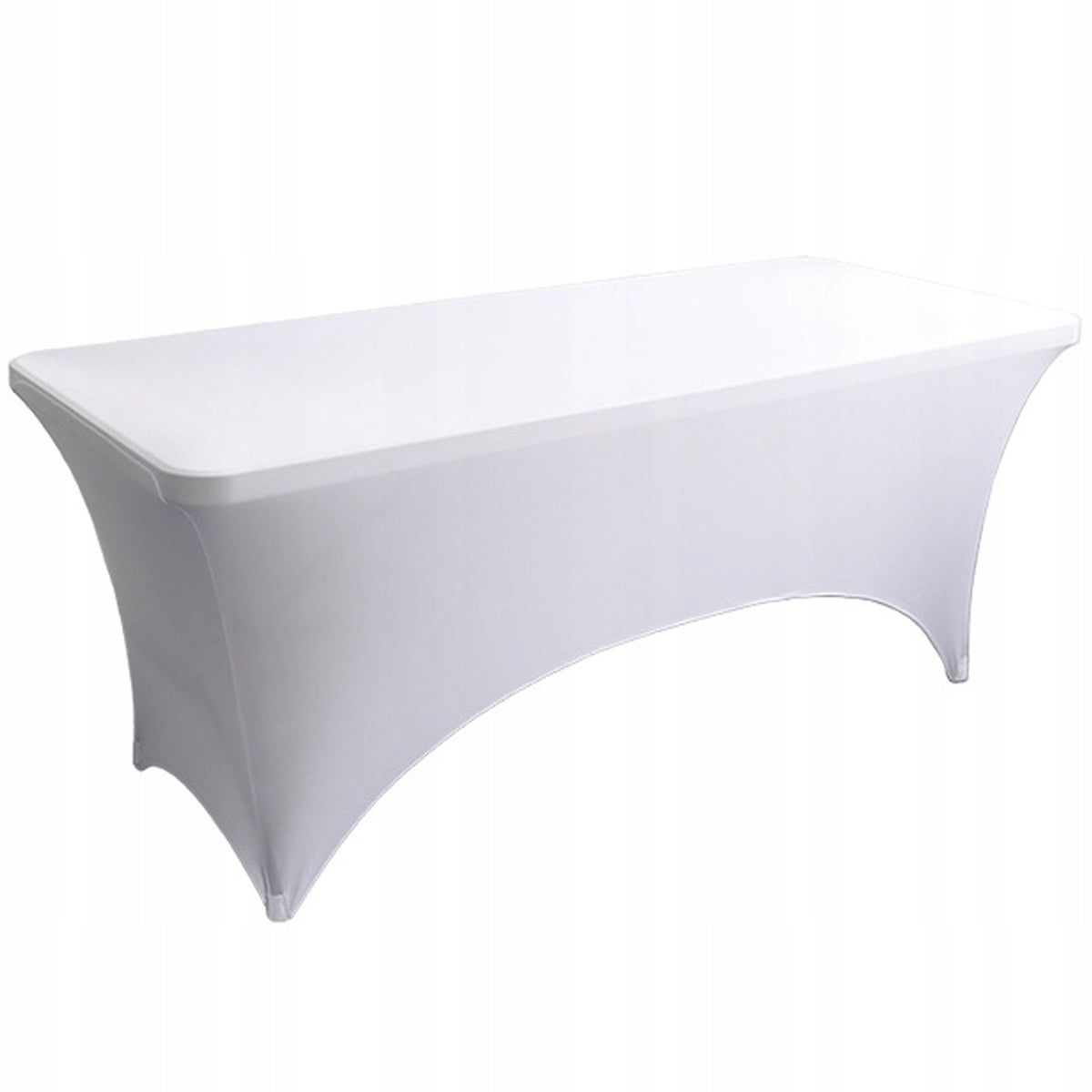 TABLE COVER TABLECLOTH ELASTIC BANQUET CATERING SPANDEX WHITE Color other