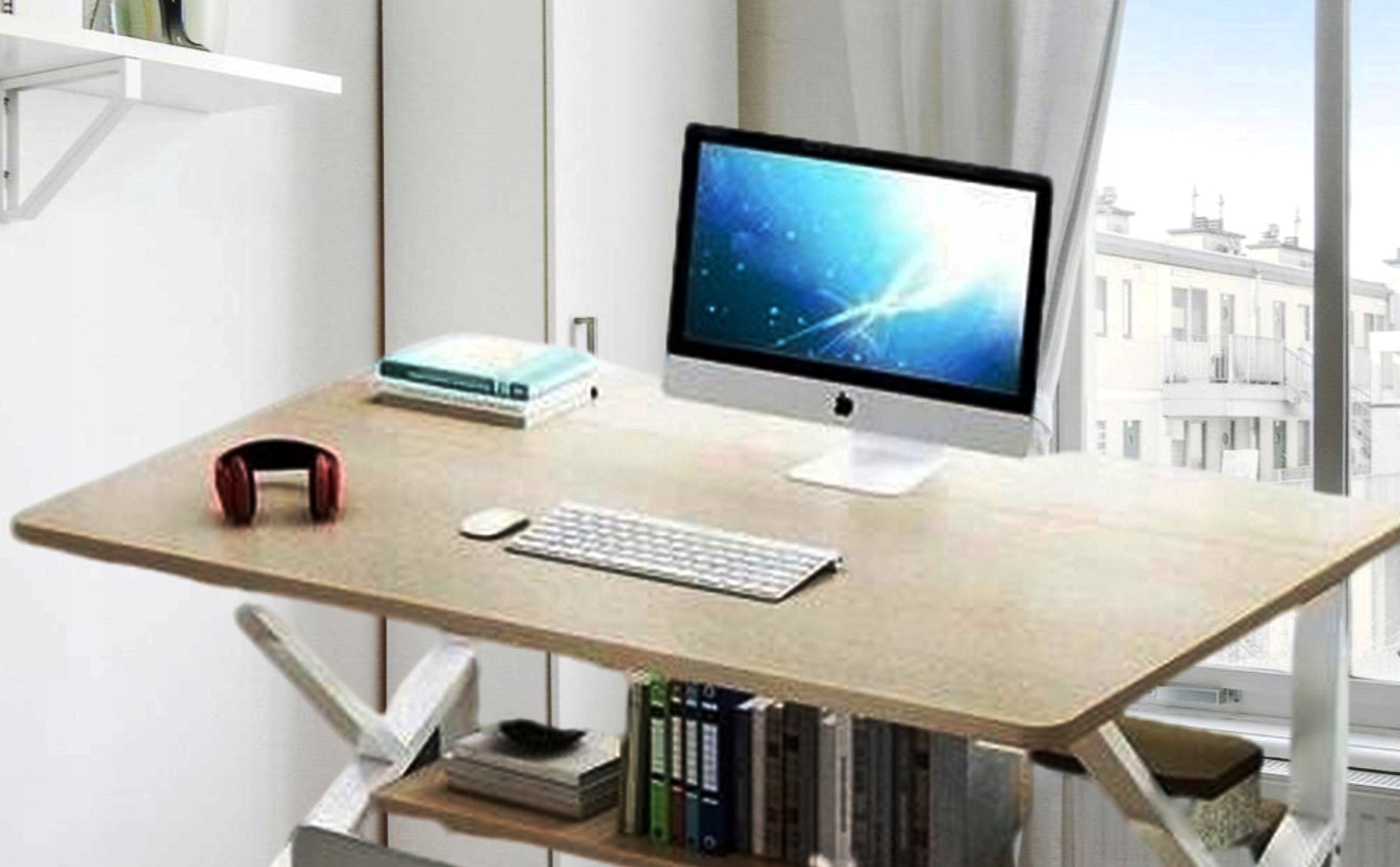 TABLE DESK UNDER LAPTOP Tablet – Stable Desk for Learning and Work 80x40cm EAN (GTIN) 5908453204417