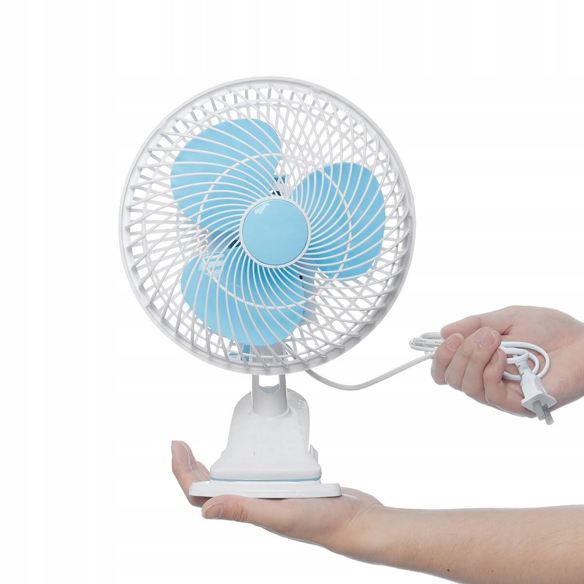 TABLE FAN FOR STANDING DESK OR FOR HANGING ON CLIP Functions tilt angle adjustment height adjustment