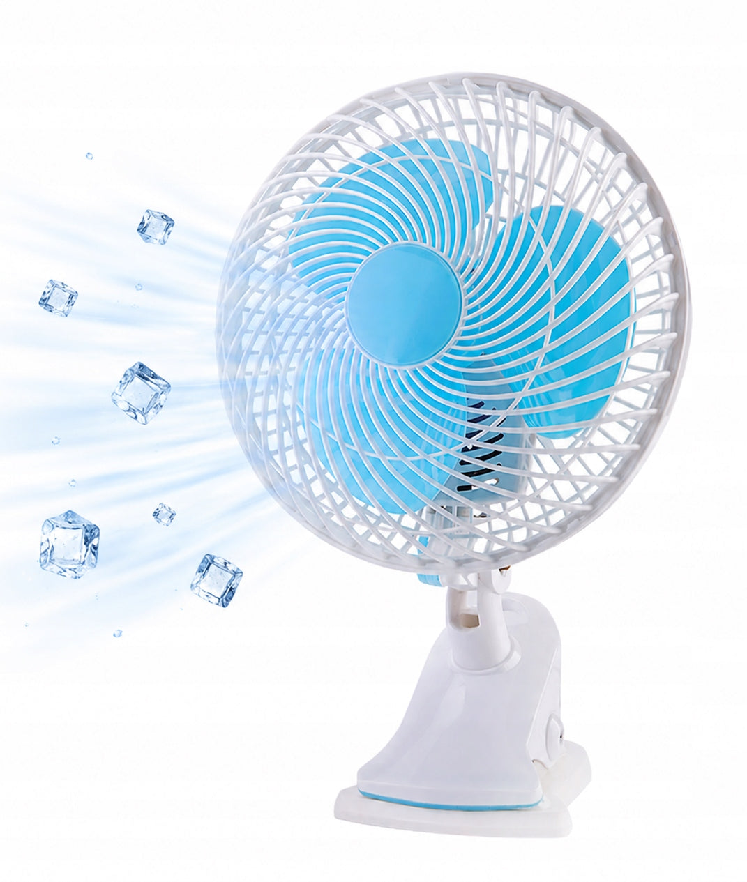 TABLE FAN FOR STANDING DESK OR FOR HANGING ON CLIP Packaging status original